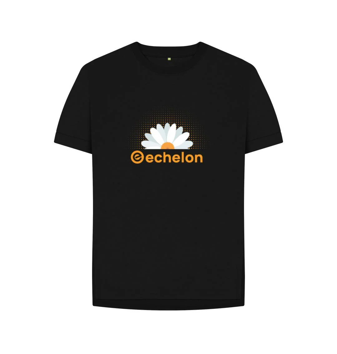 Women's 100% Organic Cotton Daisy Relaxed Fit Tee - Image 6
